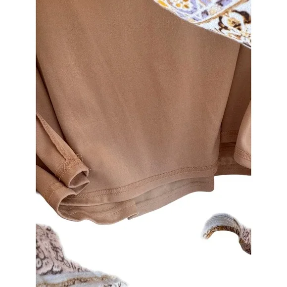 Savanna Jane Boho-Chic V Neck Embroidered T-Shirt Dress 100% Rayon Size S - Picture 5 of 16